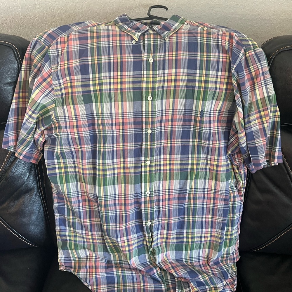 Men’s Tall Polo Brand Dress Shirt